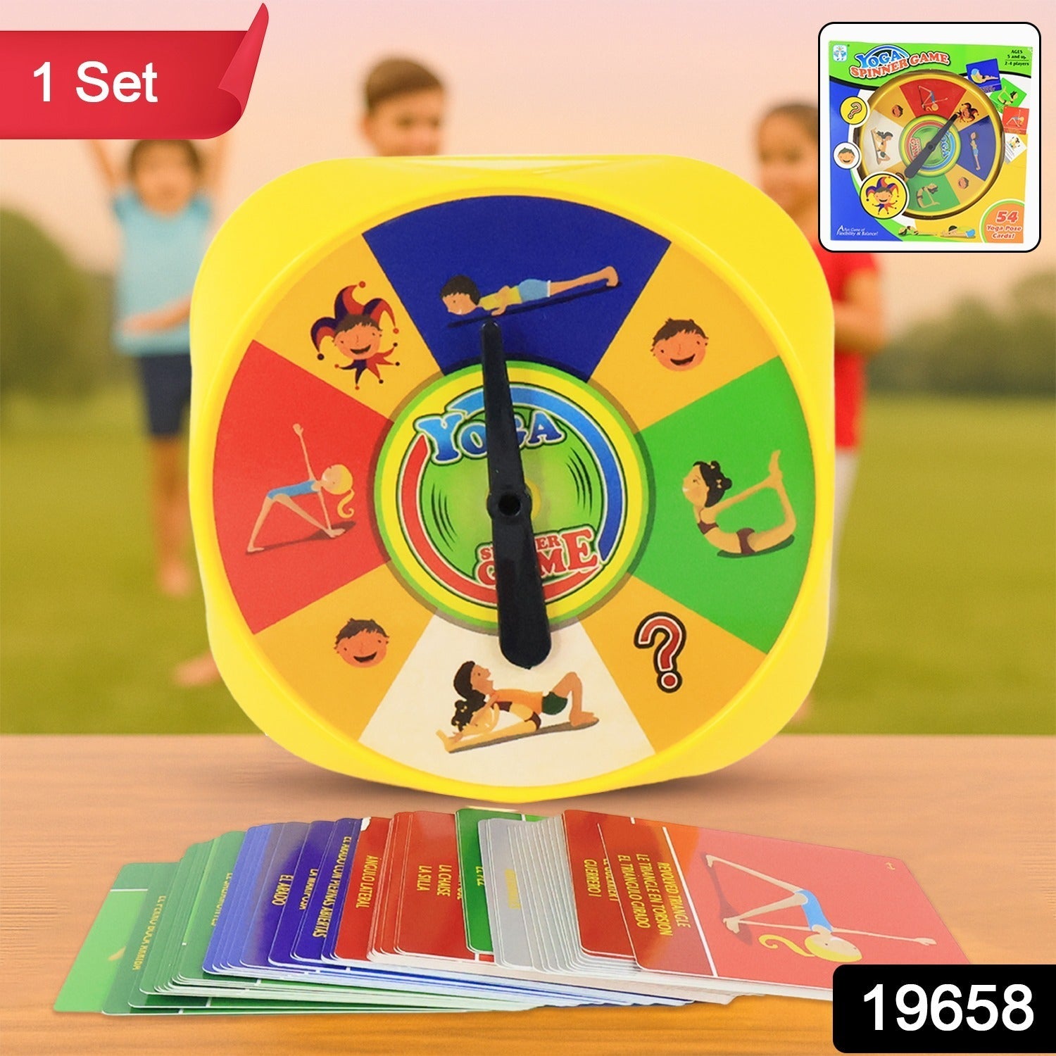 Yoga Spinner Activity Set Yoga Spinner Activity Set